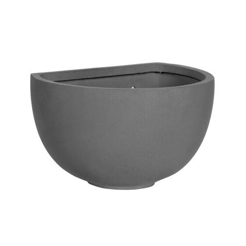 Pottery Pots Natural Peter ronde hangende plantenbak grijs